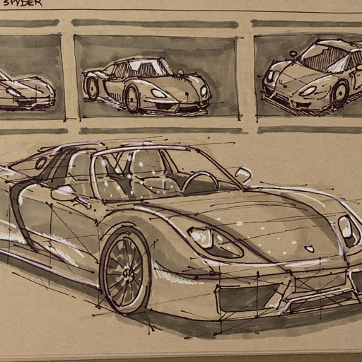 Porsche Study
